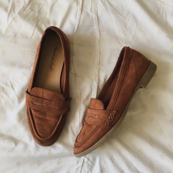 American Eagle Outfitters Shoes - American eagle suede penny loafers